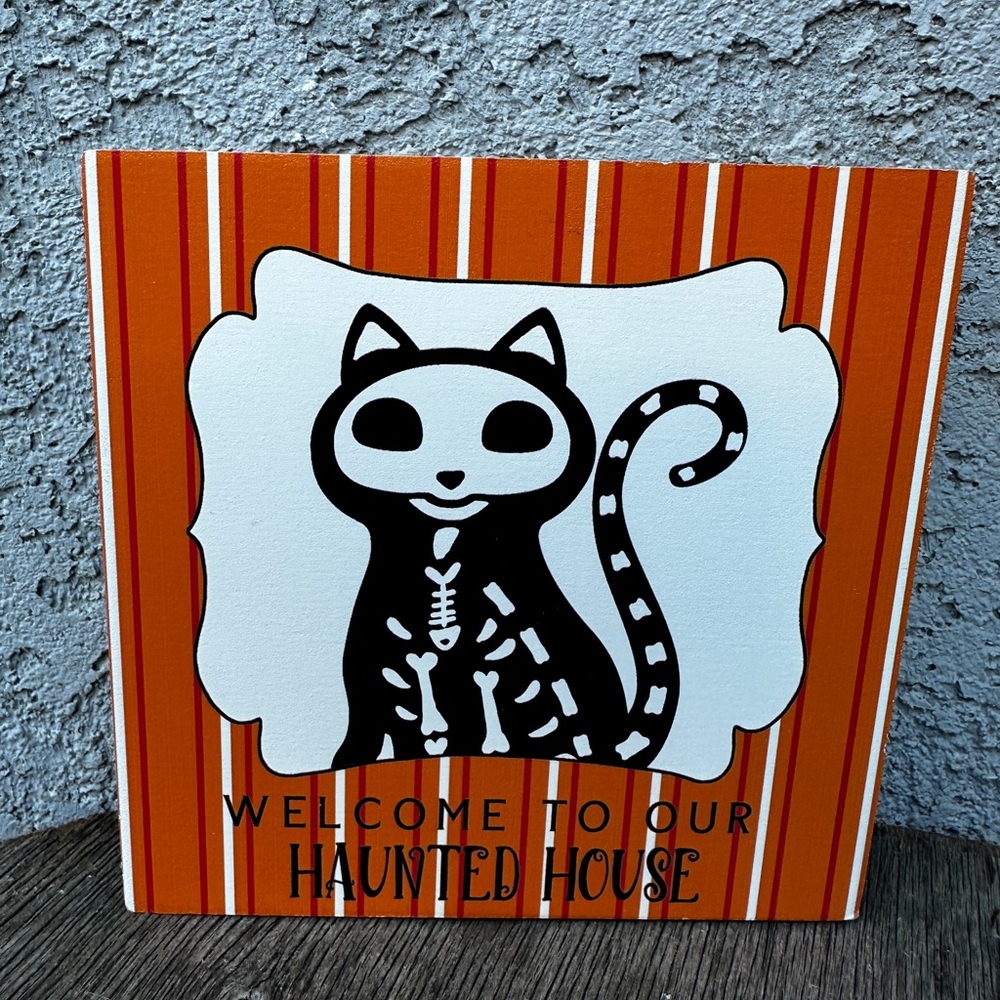Halloween Display Sign